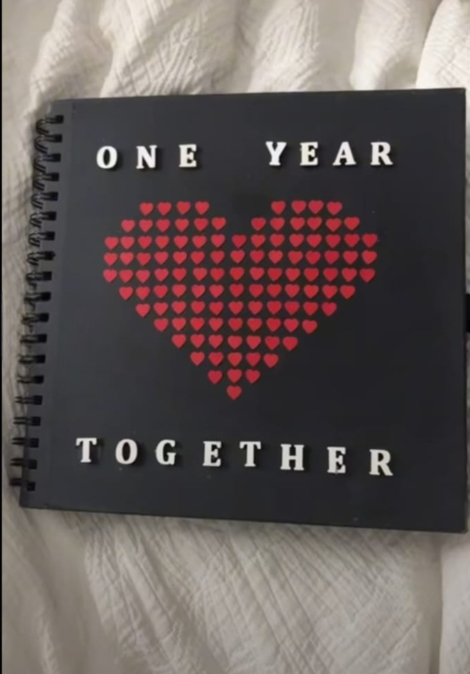 Anniversary Memory Scrapbook